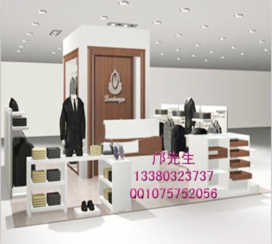 服装展示柜效果图