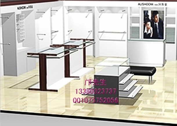 男装展示柜设计