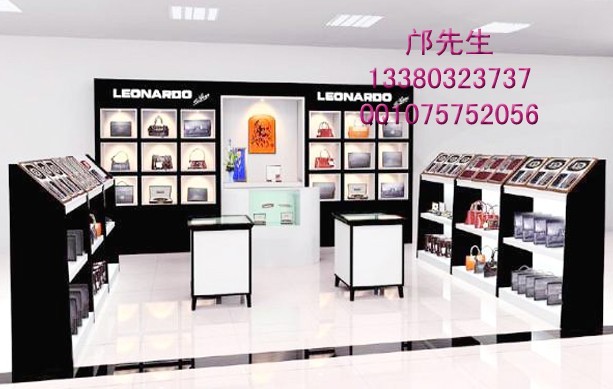 皮具展示柜图片