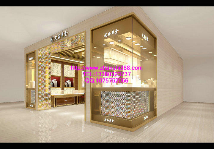 海拉尔老庙黄金展柜