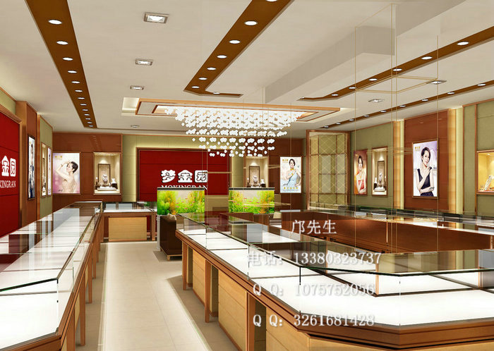 梦金园珠宝展示柜