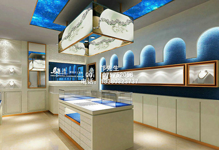 烤漆珠宝展柜