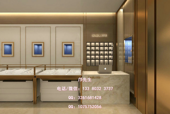 卡地亚珠宝展柜