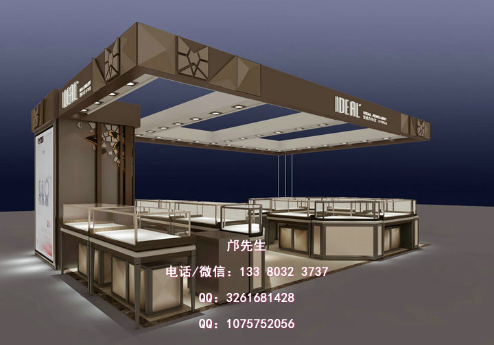 爱迪尔珠宝展柜