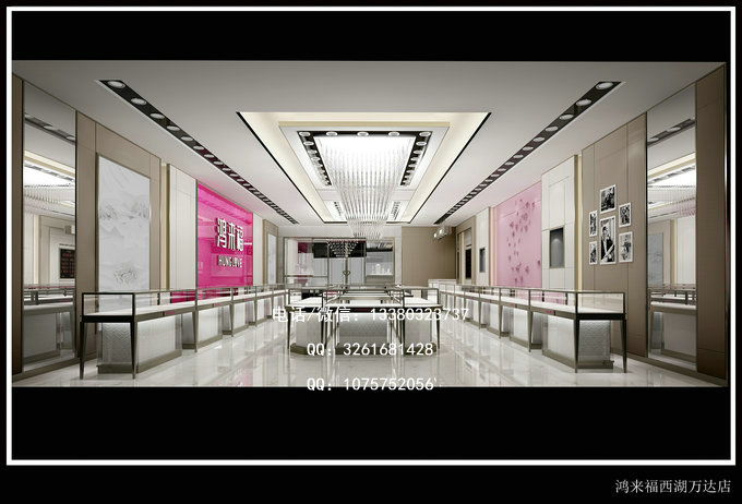鸿来福珠宝展示柜