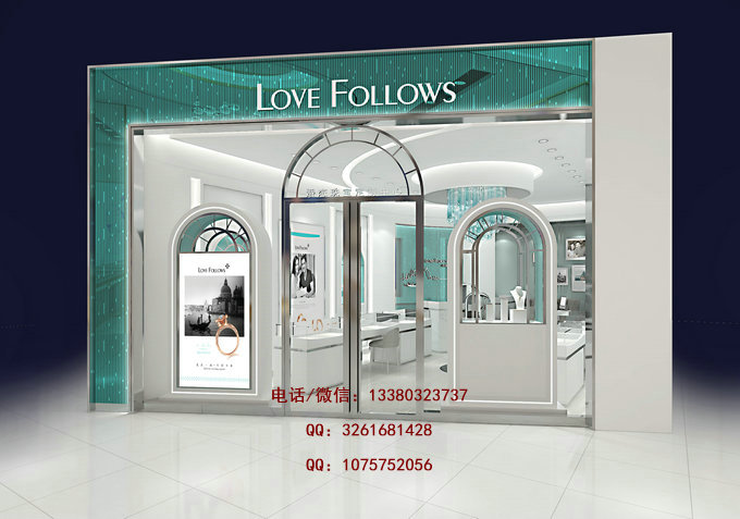 形影不离珠宝展柜（九江店）