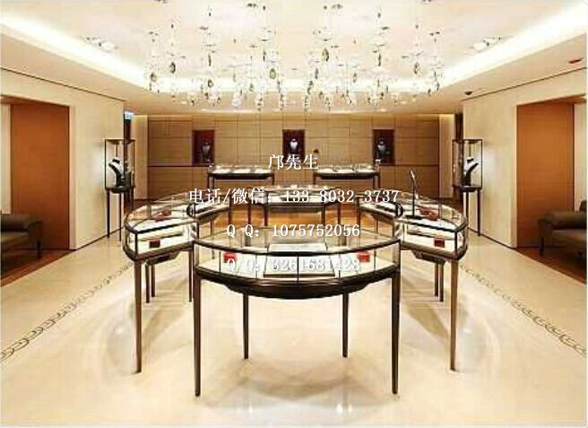 珠宝展柜需要设计师来协调定位
