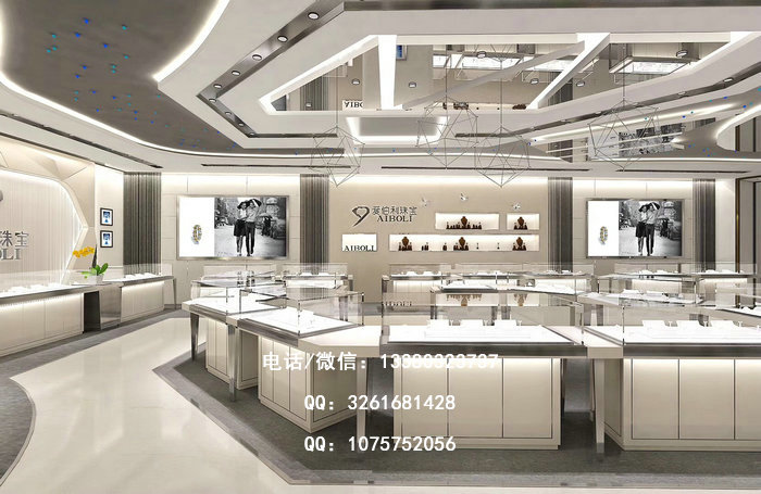 爱伯利珠宝展示柜