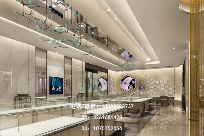 爱心珠宝店面设计
