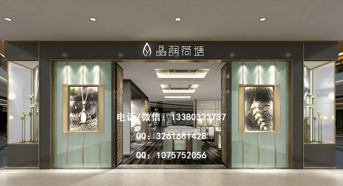 珠宝店门头设计