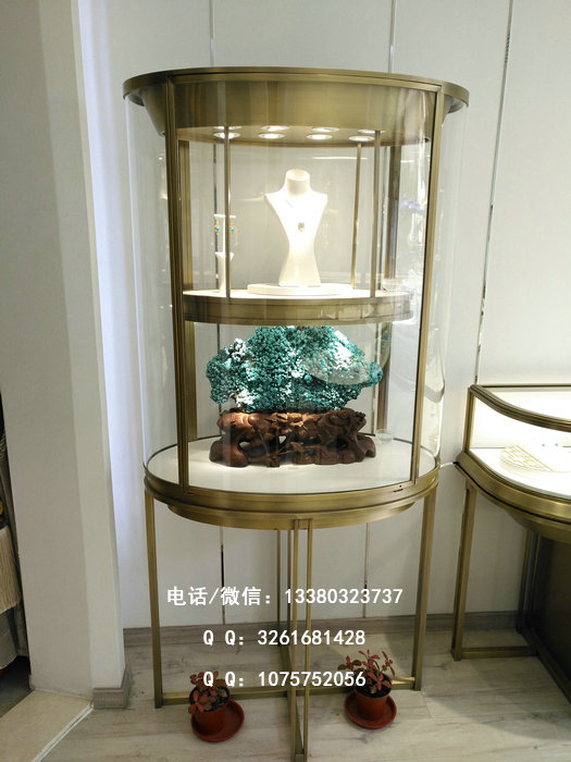 双层珠宝展柜