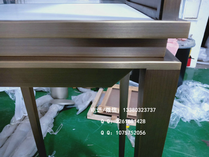 不锈钢珠宝展柜制作 不锈钢珠宝展柜制作