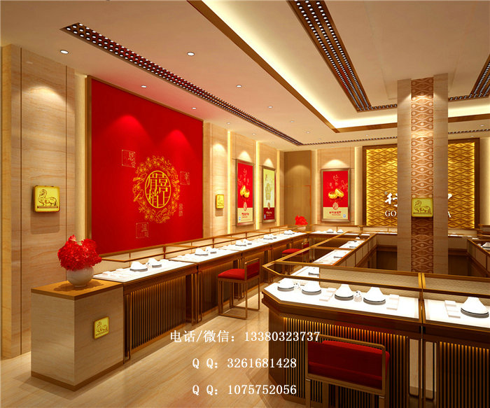 珠宝展柜定做能展现出店里不一样的风采