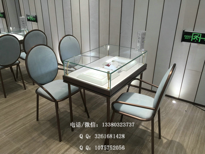 珠宝展示柜的色彩应该怎样设计