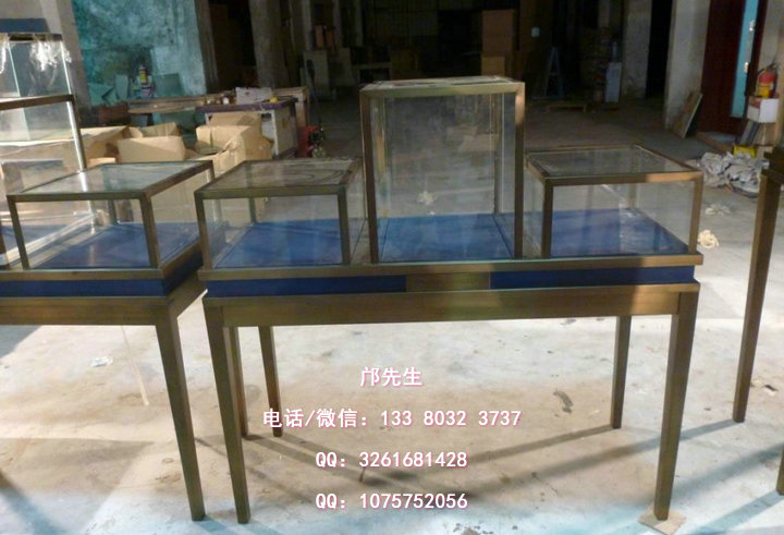 不锈钢珠宝展柜 不锈钢珠宝展柜