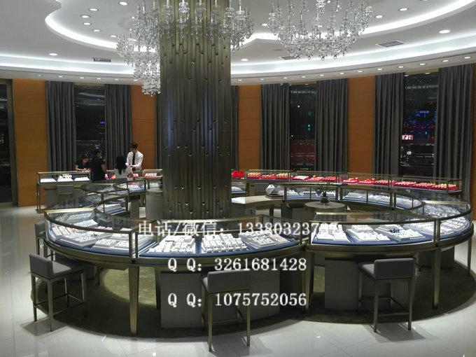 珠宝展柜及陈列道具能让品牌变得更有质感