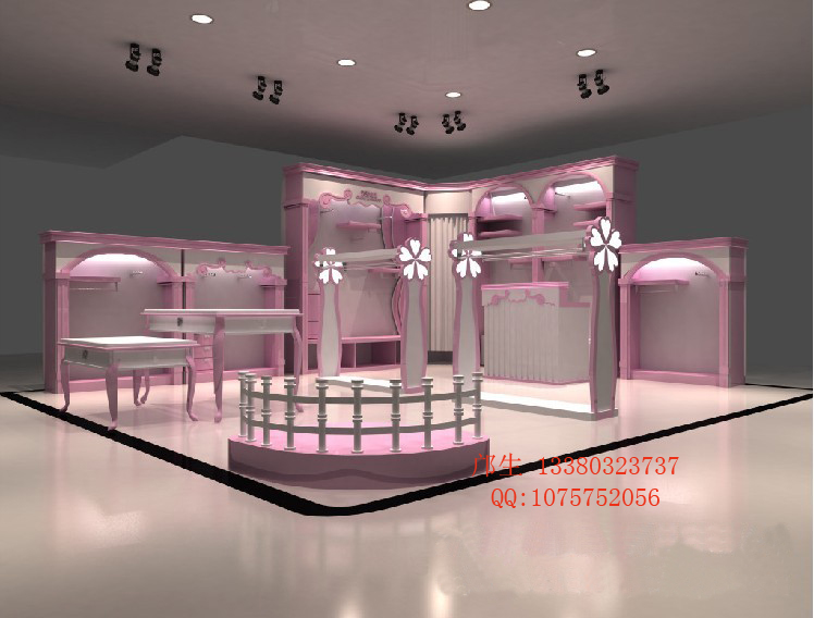 女装展示柜图片 女装展示柜图片