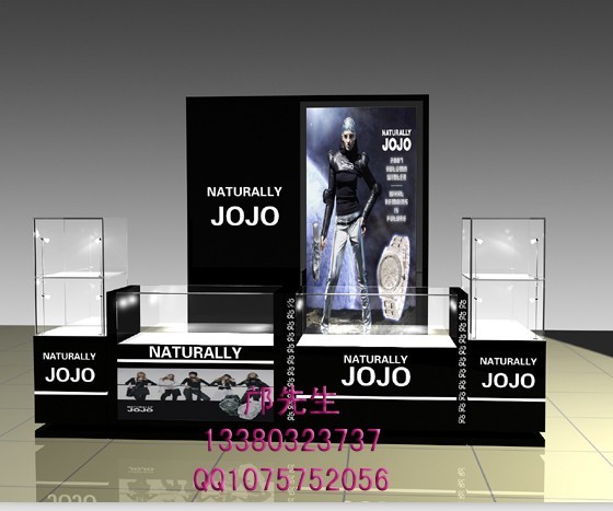 JOJO手表展柜