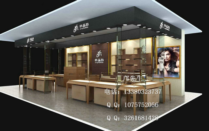 水晶坊珠宝展柜