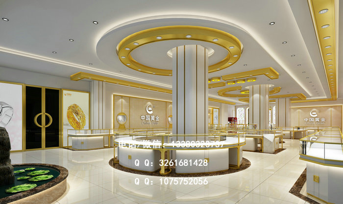 中国黄金专卖店设计