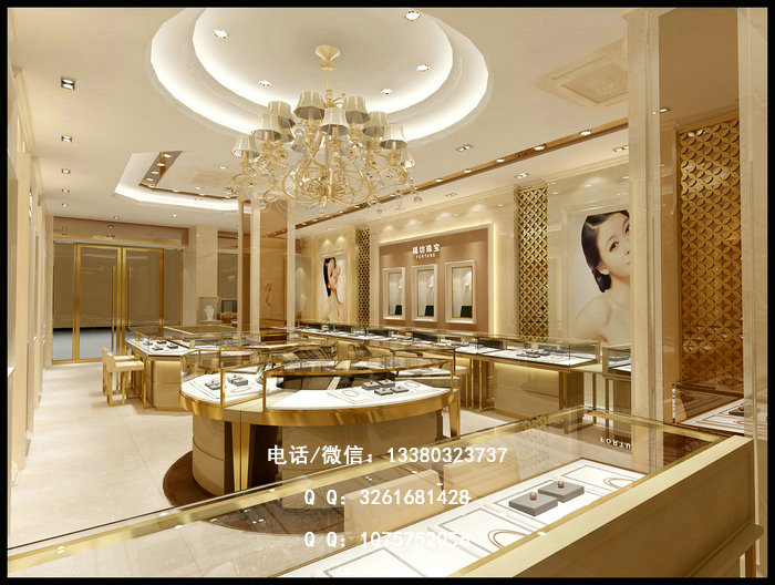 福坊珠宝专卖店设计