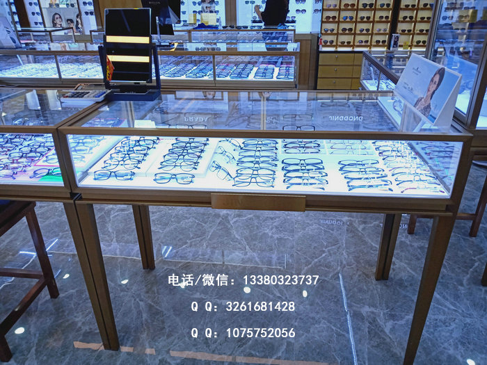 不锈钢眼镜展柜 不锈钢眼镜展柜