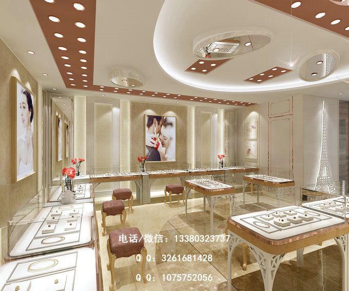 不锈钢珠宝展柜