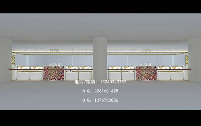 珠宝展柜设计 珠宝展柜设计