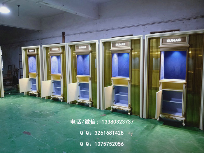 珠宝背柜