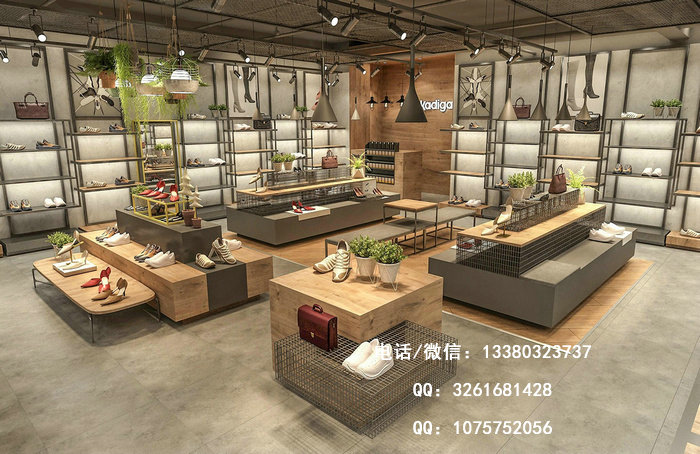 鞋店展柜