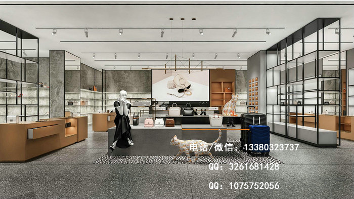 C.LI时尚女包展柜