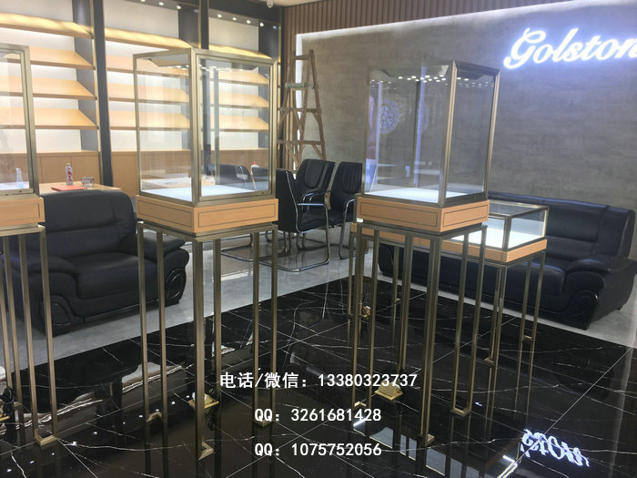 金石盟不锈钢珠宝展柜 金石盟不锈钢珠宝展柜