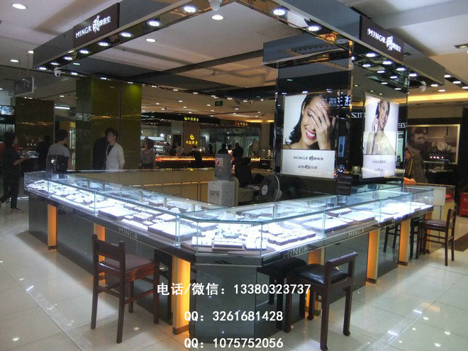 珠宝展示柜在品牌宣传中的地位