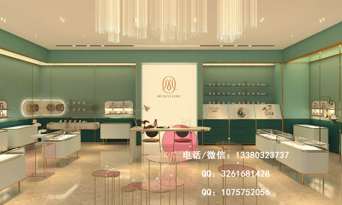 饰品店展柜制作的三大流行特点