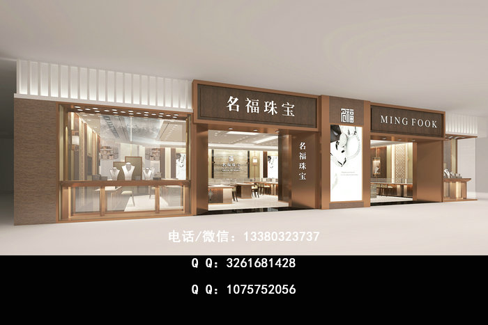 珠宝专卖店橱窗设计的作用