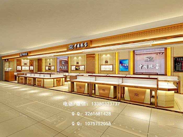 珠宝展示柜设计的参考因素