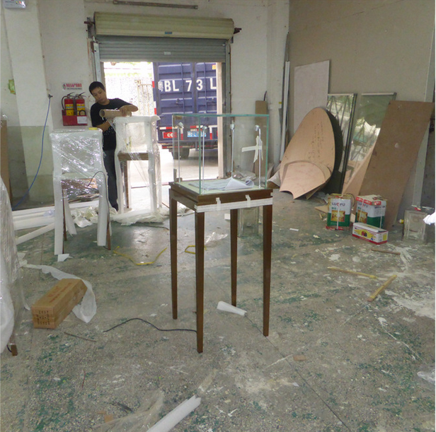 不锈钢珠宝展柜