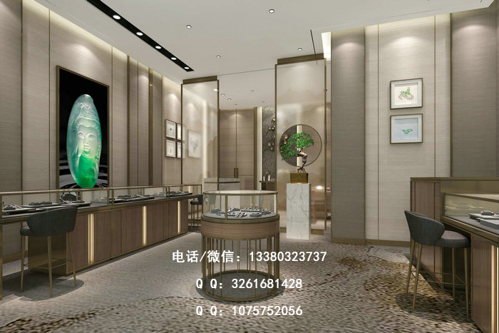 珠宝展柜设计要别具一格
