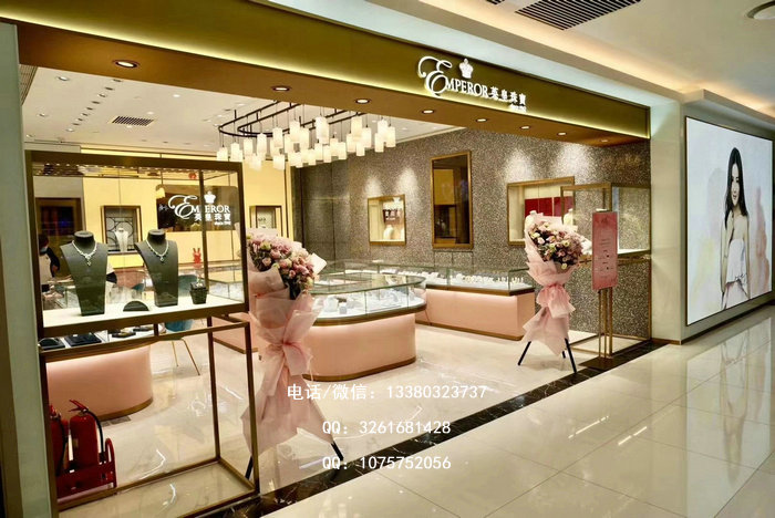 英皇珠宝店橱窗展柜 英皇珠宝店橱窗展柜