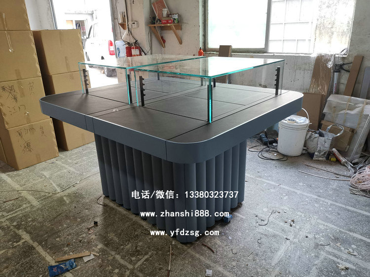 玻璃中岛柜