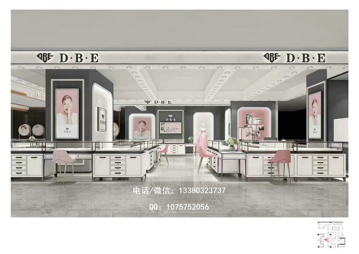 珠宝展柜设计 珠宝展柜设计