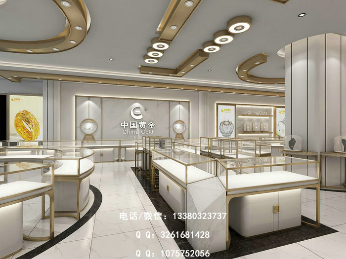 珠宝店设计要注重整体的视觉效果