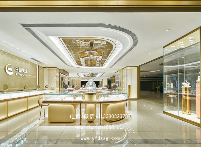 黄金展柜