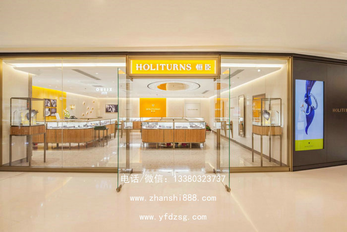 珠宝店装修中硬装和软装是相辅相成的