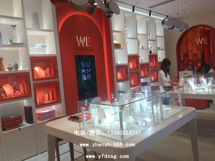 WE珠宝店形象墙 WE珠宝店形象墙