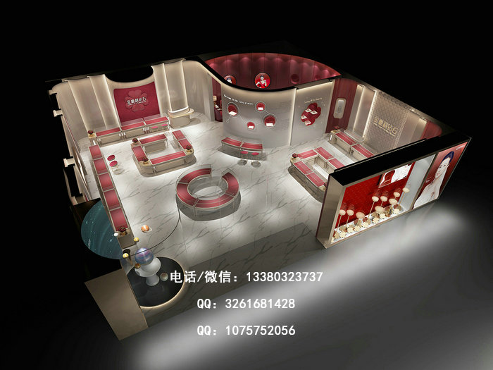 珠宝店布局的好坏能决定店铺的成交率