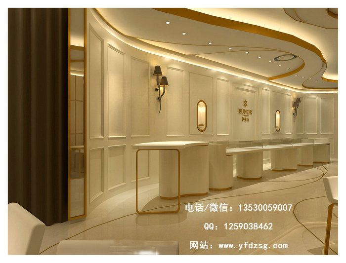 展柜设计 珠宝展柜设计
